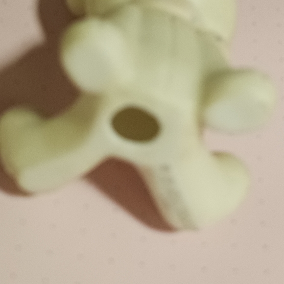 2 - Enesco Precious Moments animal figurines Teddy bear and cat with bows 1982 - Picture 12 of 14